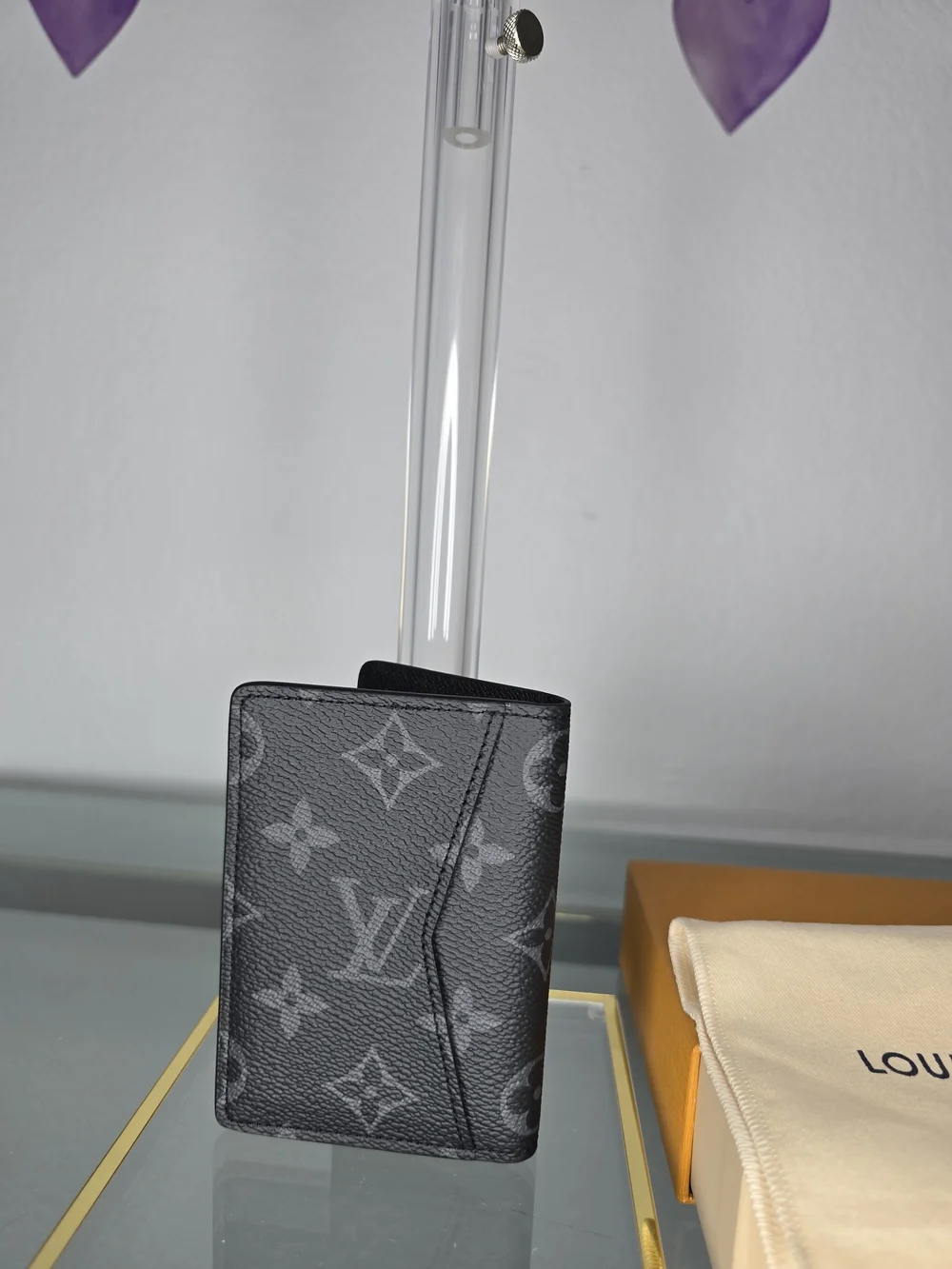 Louis Vuitton Black Monogram Eclipse Card Holder
